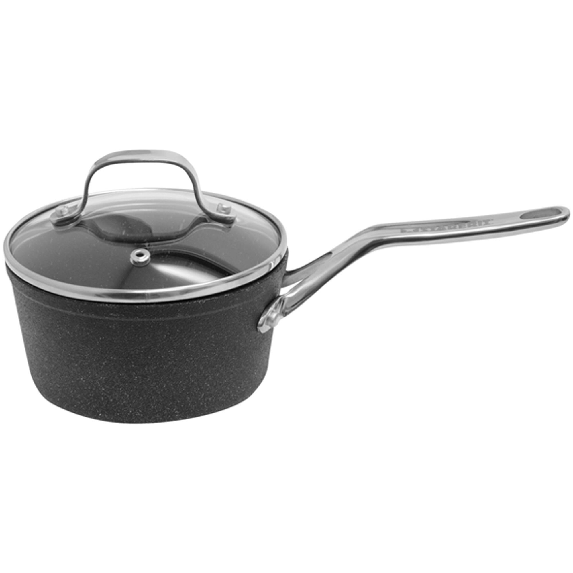 THE ROCK by Starfrit 10-Piece Cookware Set With Stainless Steel Handles